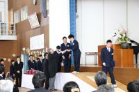 九里学園卒業式