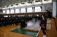 九里学園卒業式