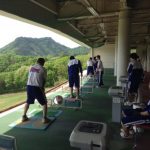 九里学園ゴルフ授業
